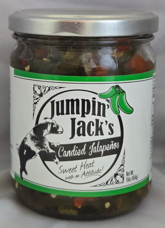 Jumpin' Jack's Candied Jalapenos