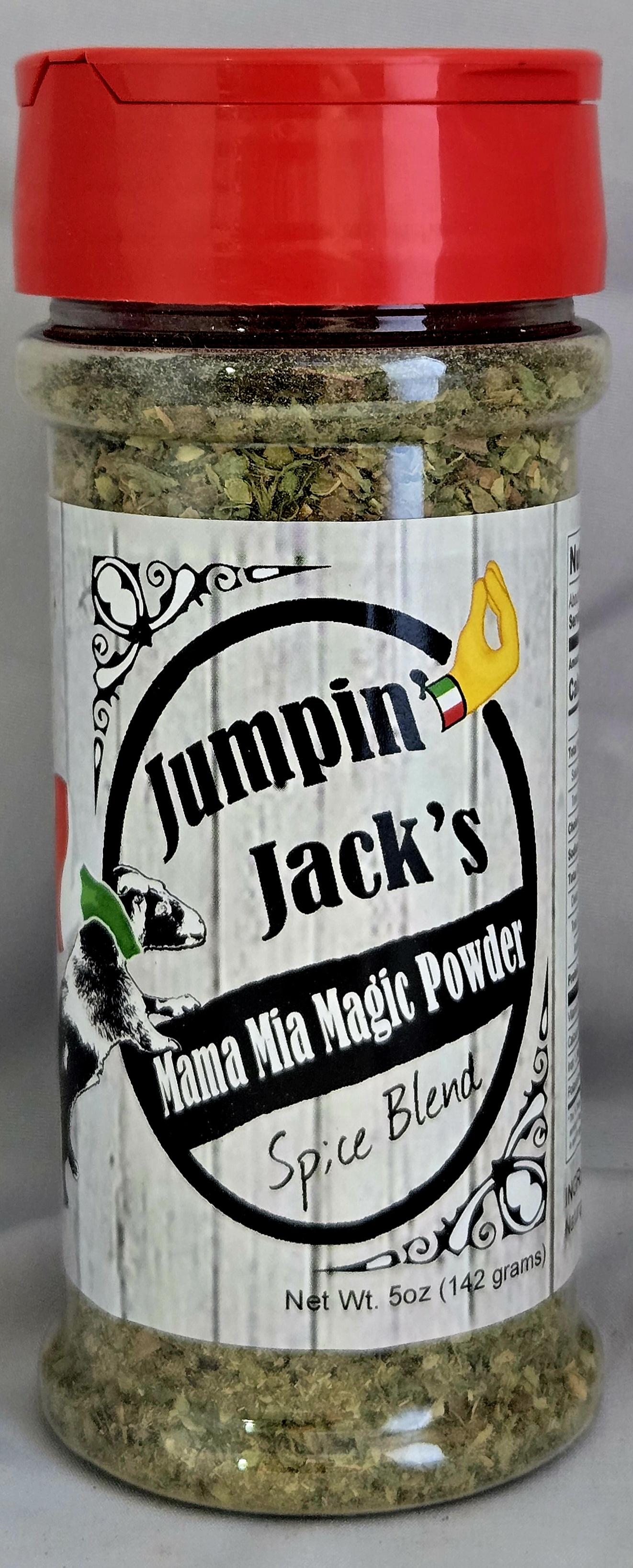 Jumpin' Jack's Mama Mia Magic Powder Spice Blend