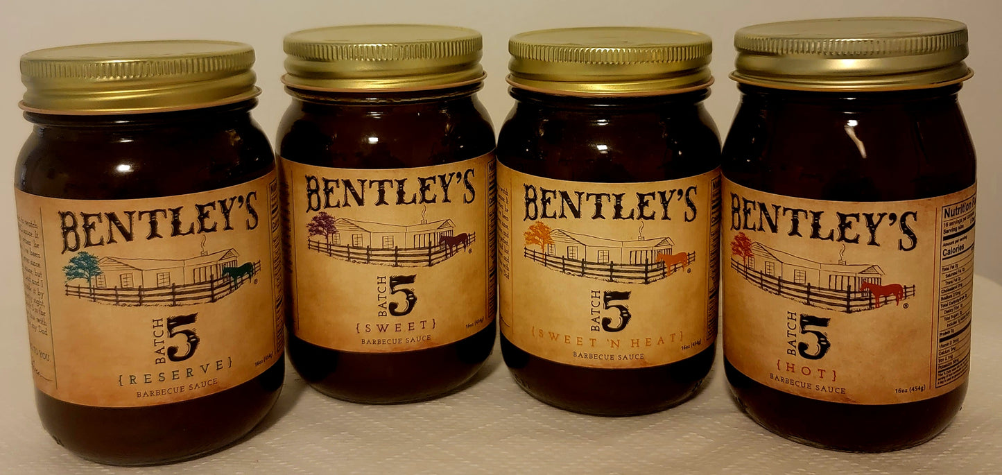 Bentley's Batch 5 BBQ Sauce