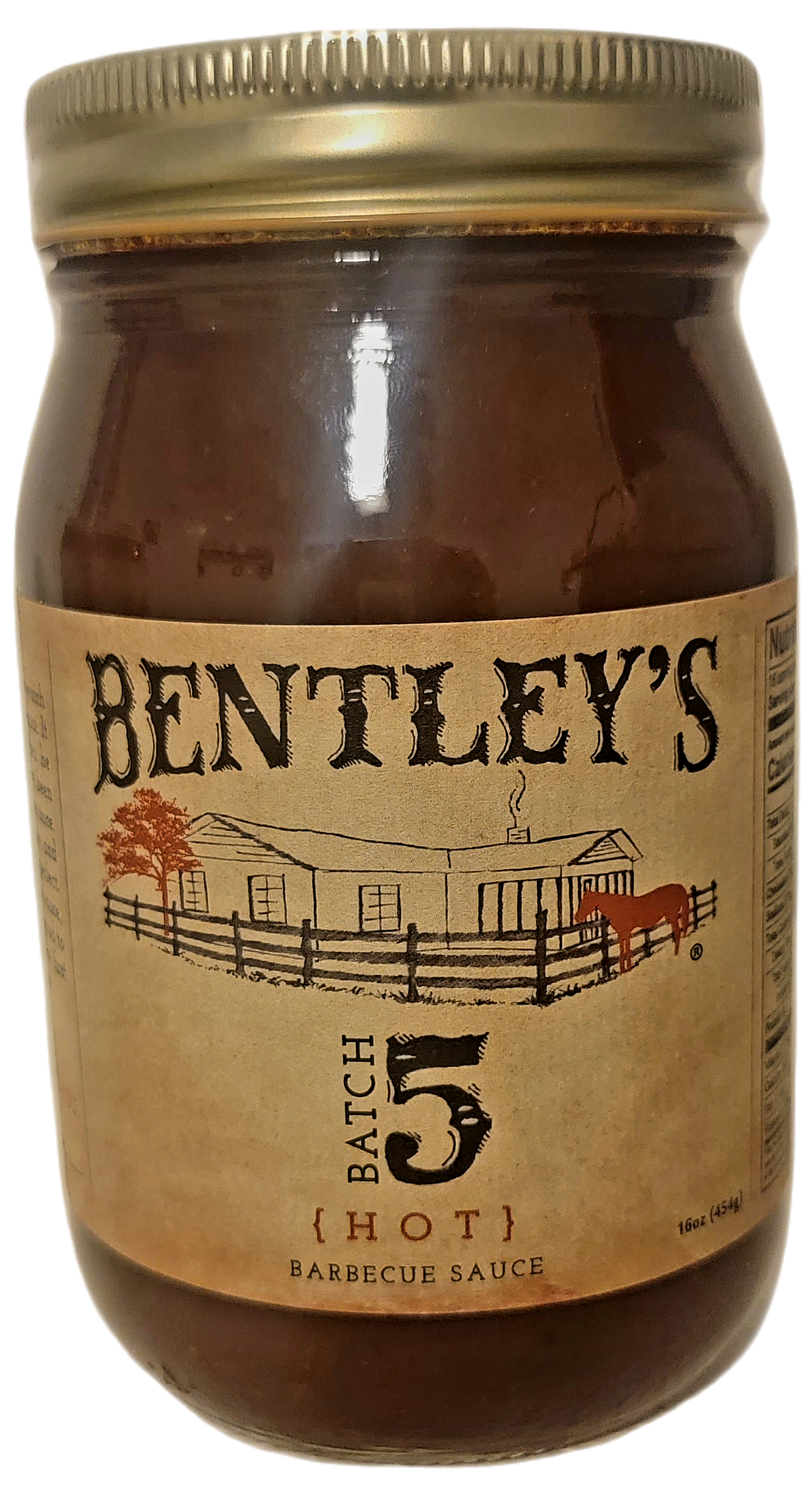 Bentley's Batch 5 BBQ Sauce
