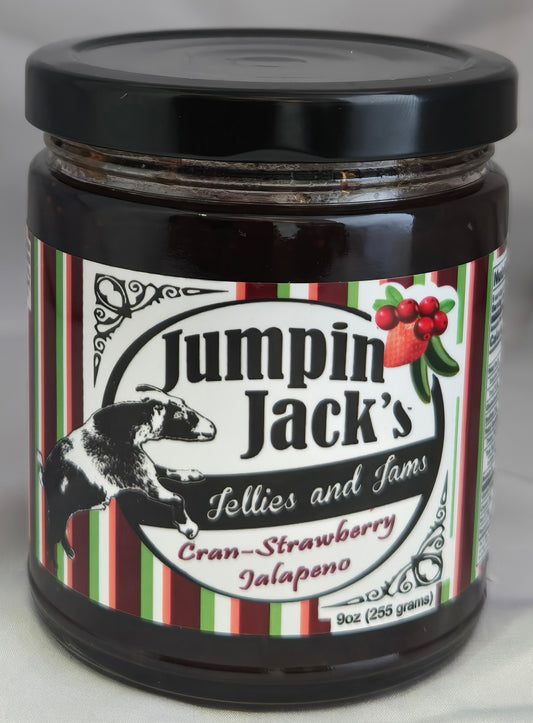 Jumpin' Jack's Cran-Strawberry Jalapeno Jam