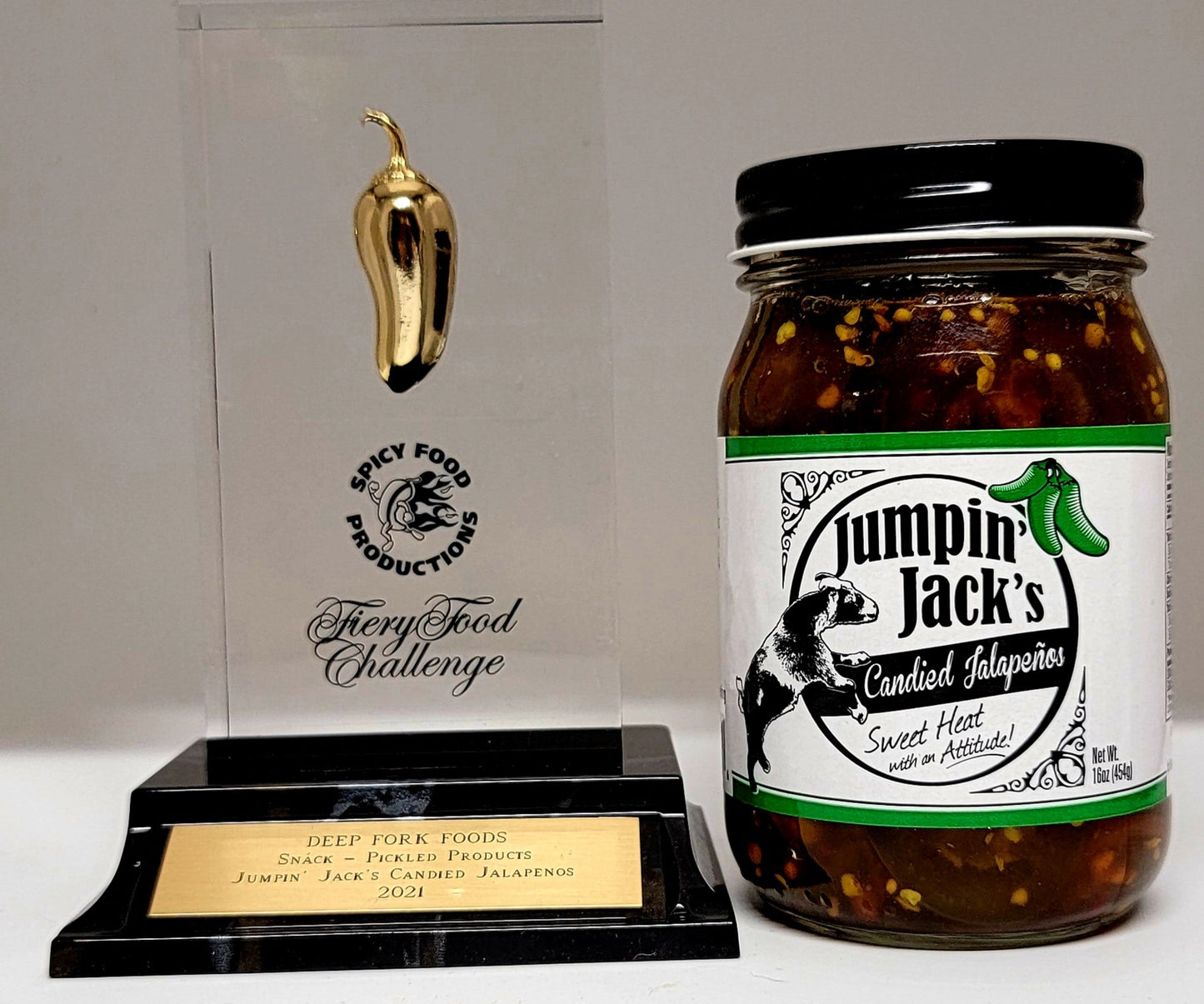 Jumpin' Jack's Candied Jalapenos